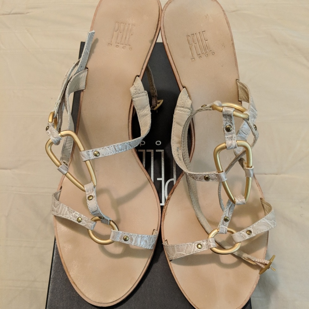 Wooden Wedge Sandals